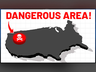 America dangerous place / youtube thumbnail ab designer ab thumbnail america finance youtube thumbnail political youtube thumbnail thumbnail thumbnail design