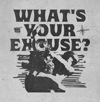 Excuse design experimental graphic design typography