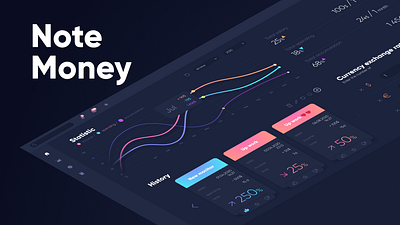 Note Money concept figma logo online wallet