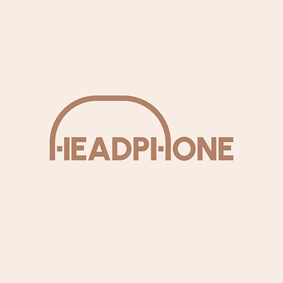 HEADPHONE LOGO brand branding brandlogo concept design designer headphone logo illustration logo logo designer logos