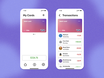 Credit Card Checkout - DailyUI 002 002 credit card credit card app daily ui dayliui 002 transactions ui