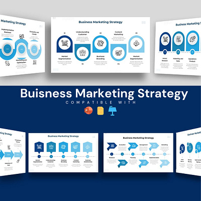 Business Marketing Strategy- PPT template