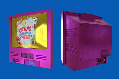 TV from Steven Universe 3d art game art