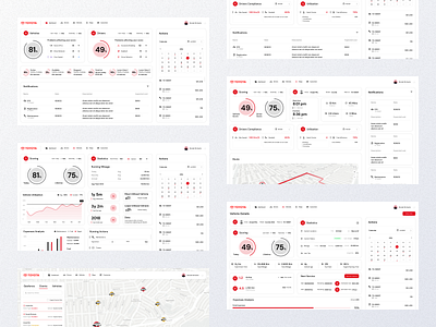Toyota Fleet Web App animation art direction branding design graphic design illustration landing page logo ui ux