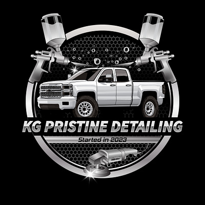 Auto Detailing Logo Design 3d graphic design logo