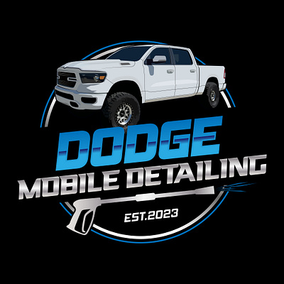 3D Auto Detailing Logo Design 3d graphic design logo