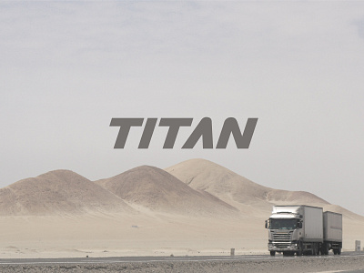 Logo for truck discs Titan branding design graphic design ide logo