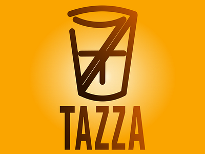 Daily Logo Challenge - Coffee Shop: Tazza coffee shop dailylogochallenge graphic design logo