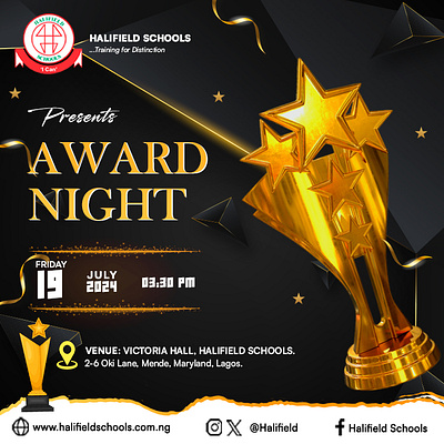 Award Night Flyer Design award night banner award night design award night flyer awrad flyer branding design flyer flyer design graphic design illustration logo