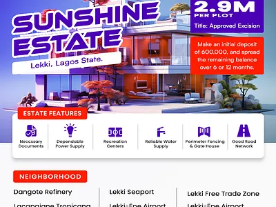 Real Estate Flyer banner design branding design flyer flyer design graphic design logo real estate real estate banner design real estate flyer design