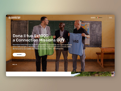 Connection Missions ODV | Web Design web design