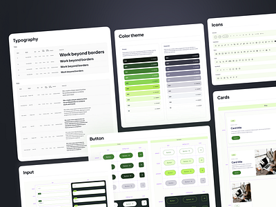 Design System Overview branding creative process graphic design ui