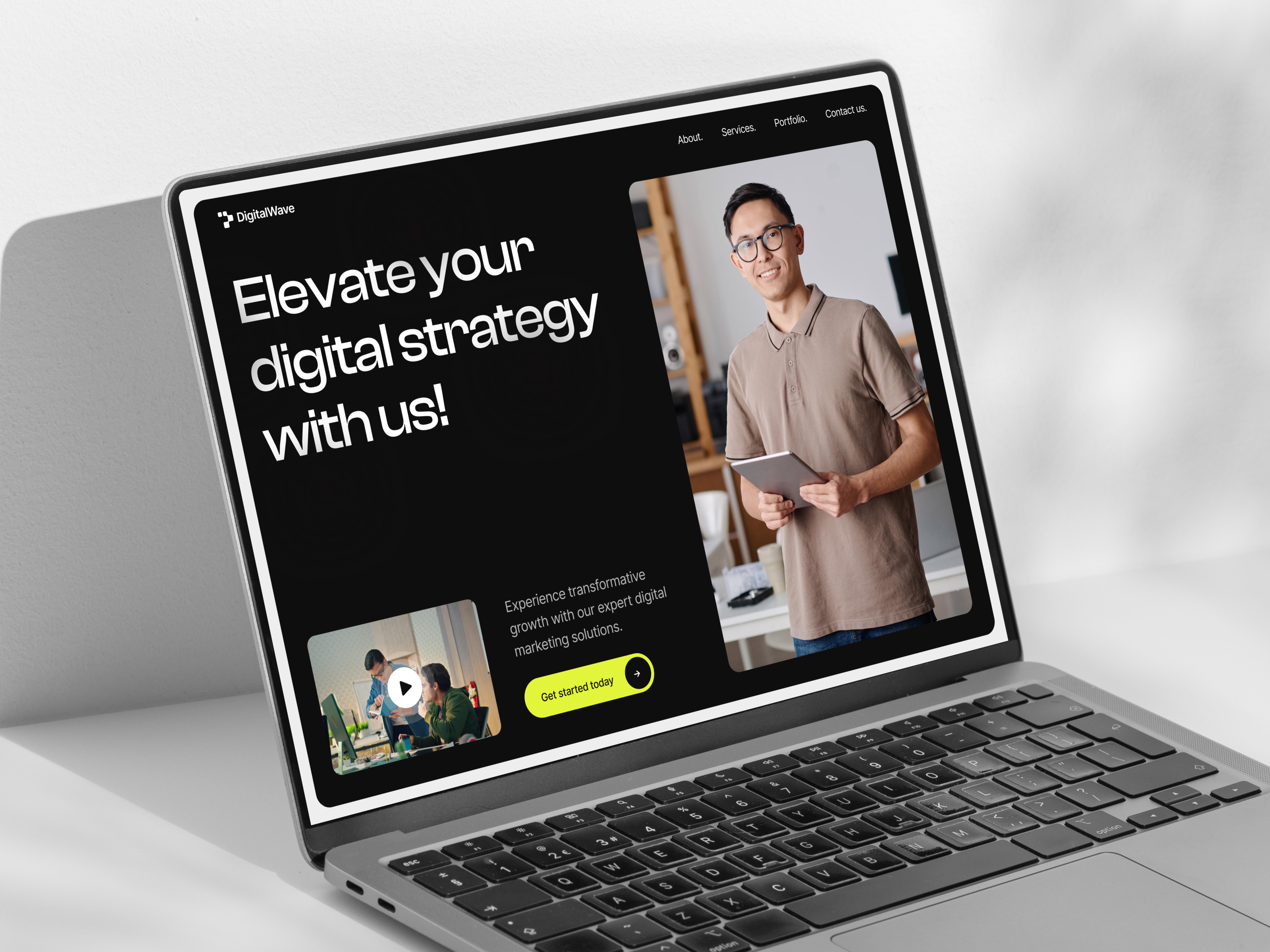 Example of Word Press Design & Development (3 Pages)