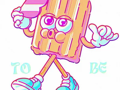 It's Cool To Be Kind art cartoon character comic design funk graphic graphic design groovy illustration illustrator pop retro seventies type typography vintage