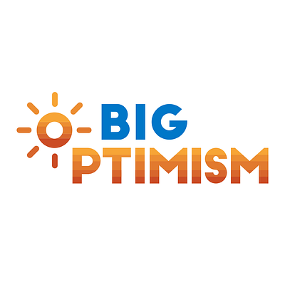 Big Optimism Logo Designs branding design graphic design illustration logo typography vector