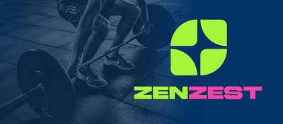 ZenZest active brand brand brand development brand identity branding design graphic design icon