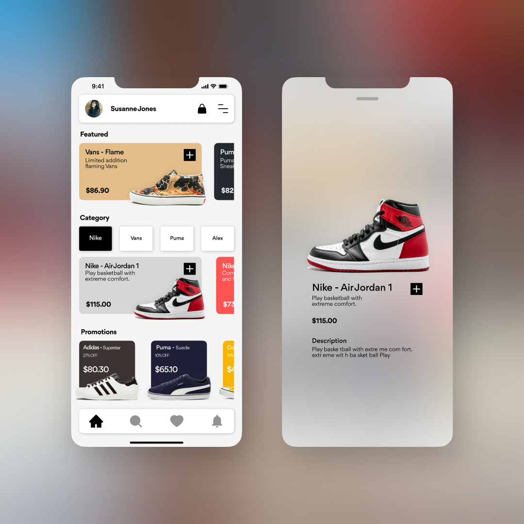 Example of SoleMate