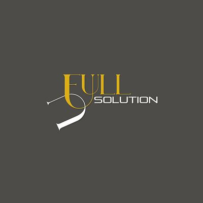 Full Solution Logo app art artist branding business design dogoftheday dogsofinstagram fiigma graphic design illustration logo logodesigner photoshop typography ui ux vector web