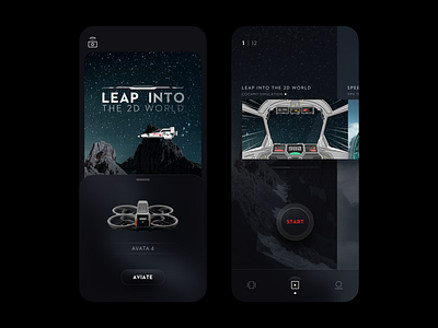 Simulated Cockpit avata blur cockpit darkness dji fighter fly fpv graphic design simulation ui ux