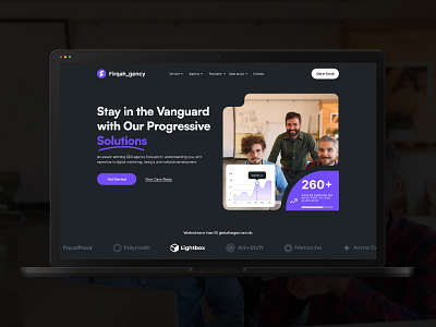 Firqah Agency Landing page agency agency landing page agency website creative agency design digital marketing digital marketing agency dribbble firqah agency firqah lab homepage landing page design marketing agency modern agency seo agency ui uiux web design website design