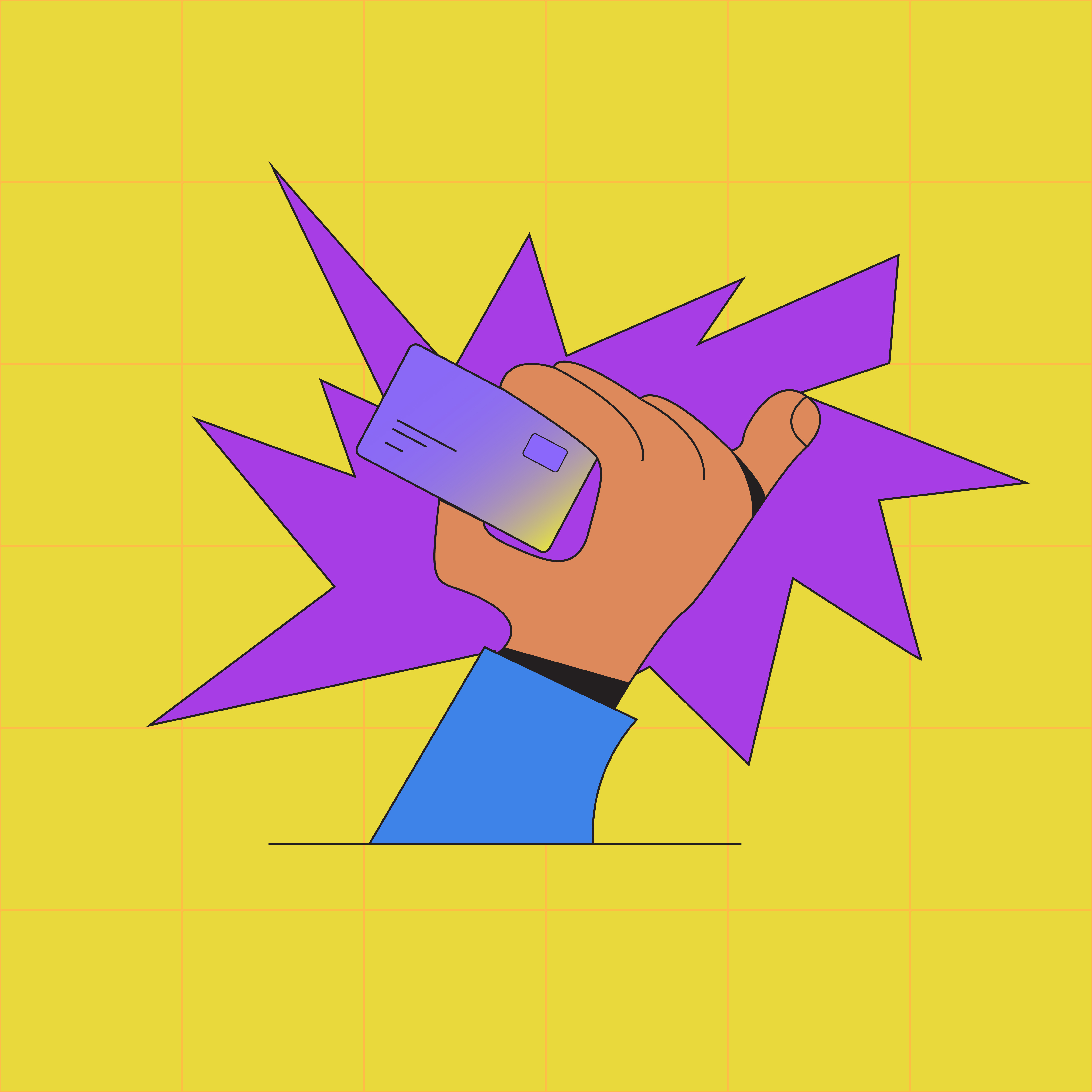 Hold The Card 💳 3d illustration graphic design illustration