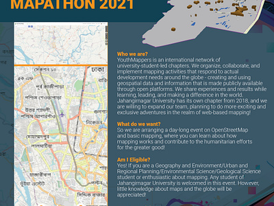 Professional Poster Design bangladesh design dhaka flyer infograph ju map osm poster program