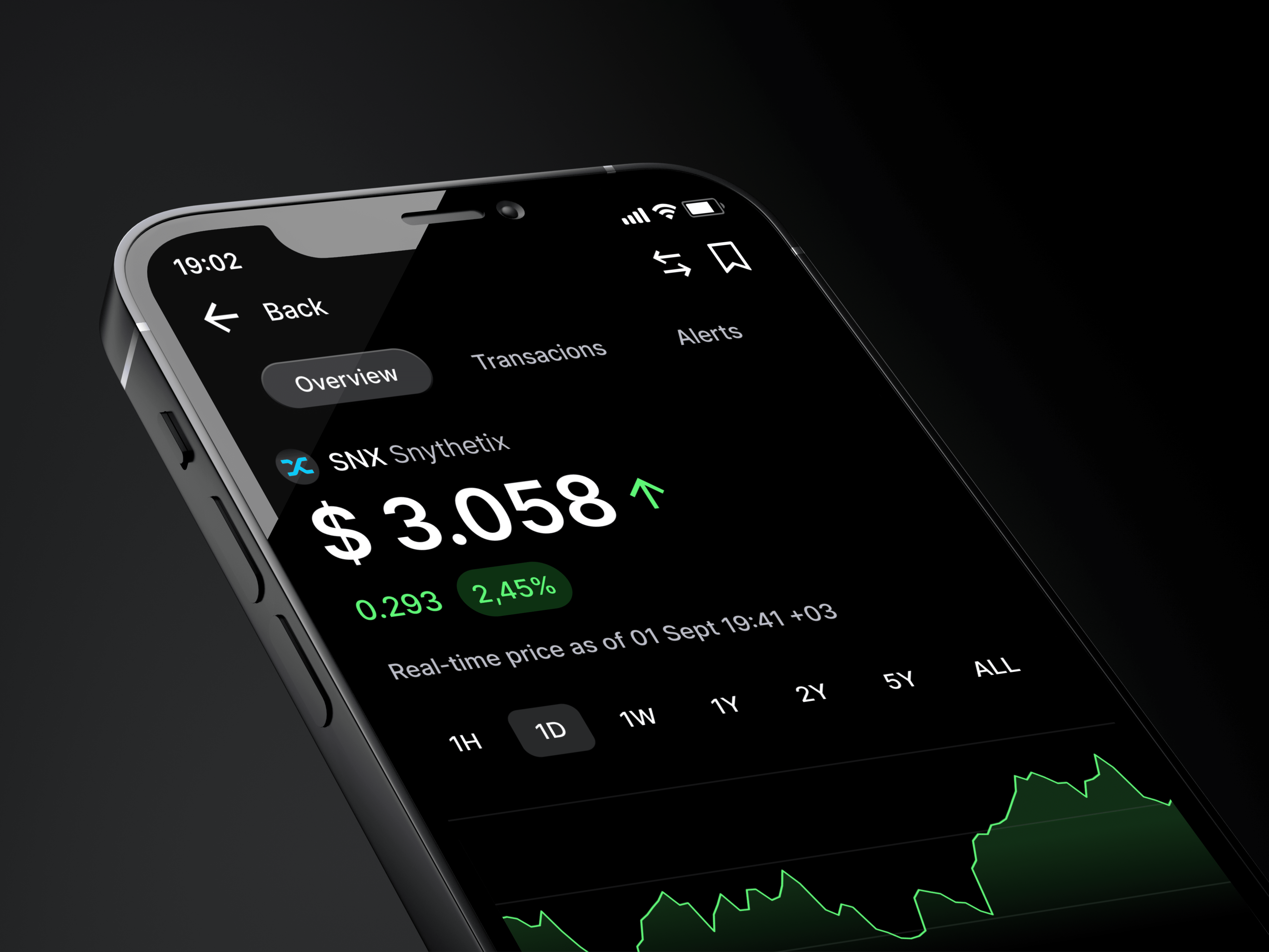 Papel - Transactions History app app design card clean crypto design finance fintech flat investment ios minimal minimalism modern money startup transaction ui ux