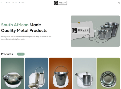 Proudly South African: UX/UI Re-design branding cro seo ux website