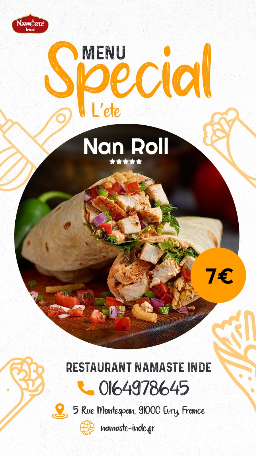 Example of Menu Special