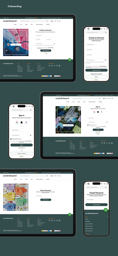 S&B E-Commerce Store Design brand guidlines branding design design system e commerce store fashion graphic design logo mobile application store uiux vector web