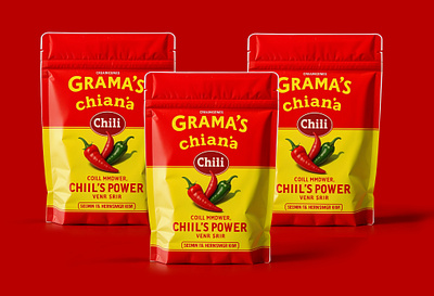 chili spice pouch design chili design gdkawsarahmed new label pouch design spice chili