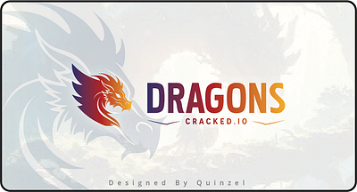 Dragons logo graphic design logo