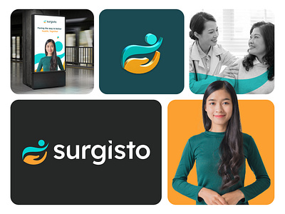 Surgisto healthcare brand: visual identity brand identity branding creatorbysoul design dribbble healthcare healthtech logo motion graphics ui visual identity