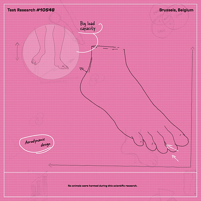 Scientific Research on Feet 2d 2d illustration 3d 3d illustration bones character feet foot human science scientific research