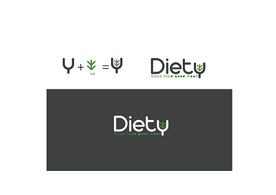 Diety-Food branding graphic design logo