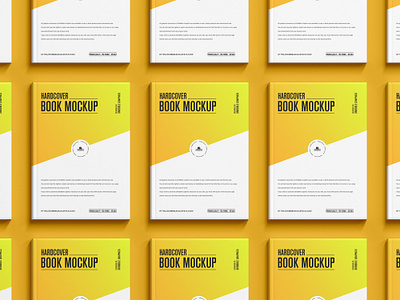 Free Hardcover A4 Book Mockup book