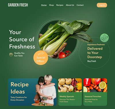 Delivery service for fresh vegan food - online shop austria delivery delivery service design deutschland essen food fresh germany groceries lebensmittel online shop shop ui ux vegan vegetarian web web development österreich