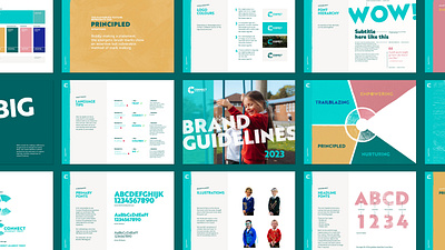 Connect Academy Trust – Guidelines brand branding education guidelines identity logo school trust values