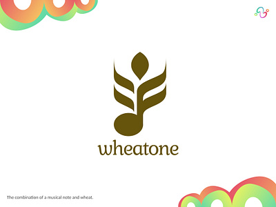 Wheat Tone Logo agriculture brand design brand designer bread flour grain instrument logo design logo designer logo for sale logo idea logo inspiration logomark logotype music musical note tone wheat zzoe iggi