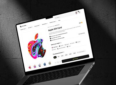 Gift Card Website buygift clean flow gift giftcard interface lightmode minimal mockup product productdesign trend ui uidesign uiux ux uxdesign web webdesign