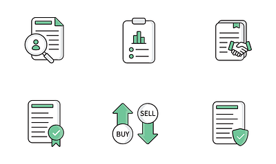 Sales and Documentation adobe illustrator adobe photoshop app branding design graphic design icon icon design icon set icon sets iconography illustration logo sales ui