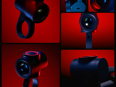 Bike Camera (concept) 3d animation design product