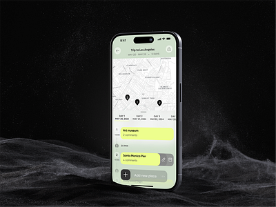 Route planner app android design ios mobileapp trip user interface