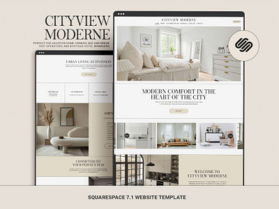 Airbnb Host Website Template - Squarespace airbnb host airbnb host website hotel website modern website pastel website property website real estate website short term rental squarespace template squarespace theme squarespace website vacation rental webdesign website template