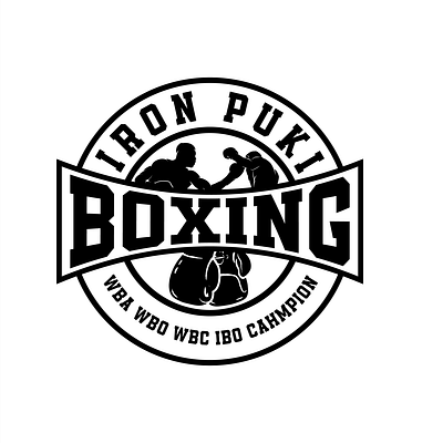 Logo For BOXING branding graphic design logo