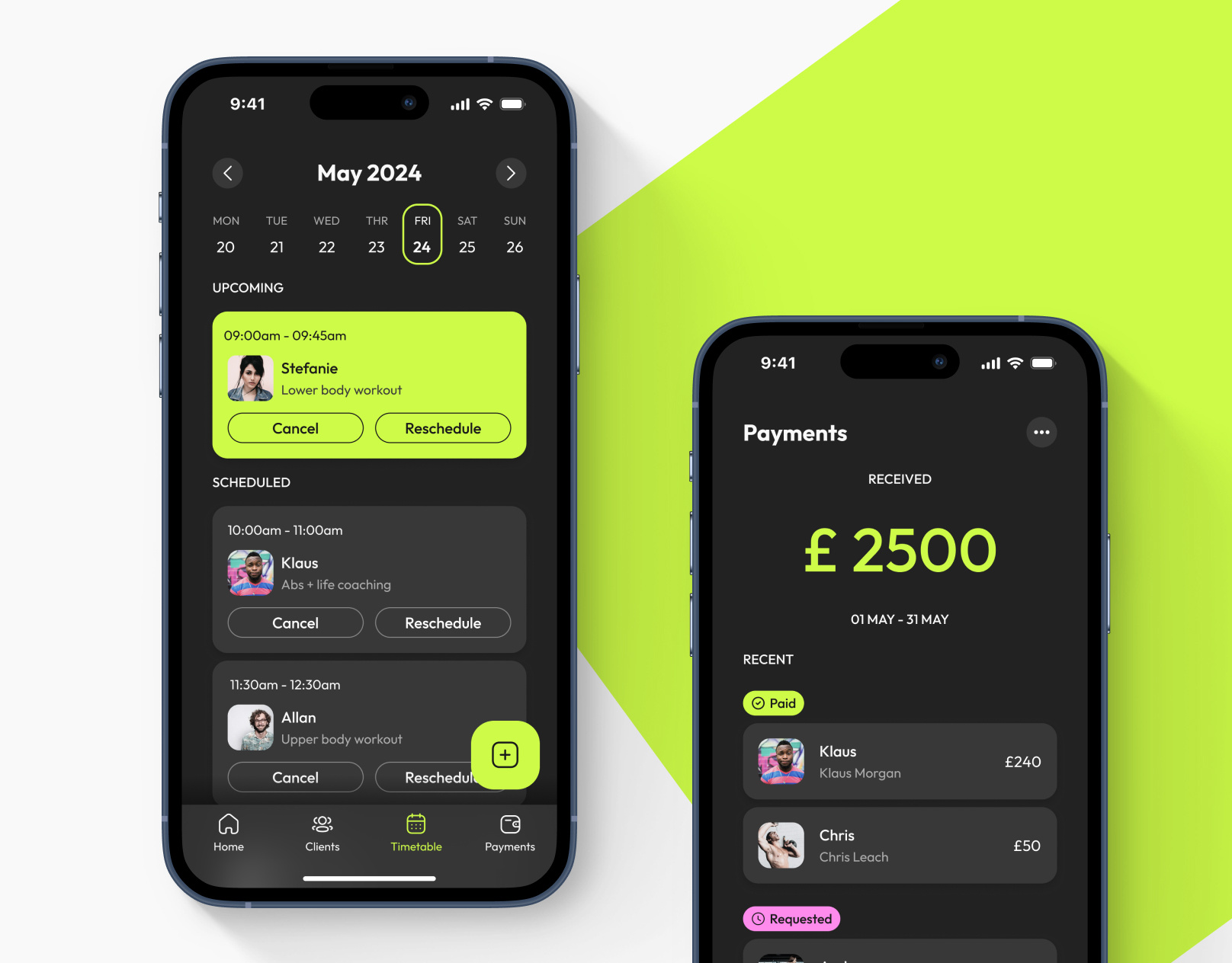 Personal trainer app app app design brand design branding calendar design concept design dashboard design fitness app ui ui design ux ux design