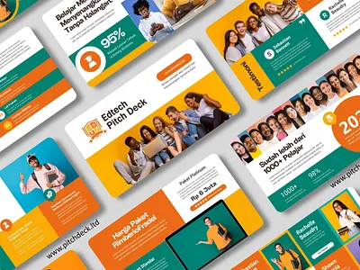 EdTech Pitch Deck edtech education pitch deck pdf pitch deck pitch deck pdf powerpoint presentation design slides