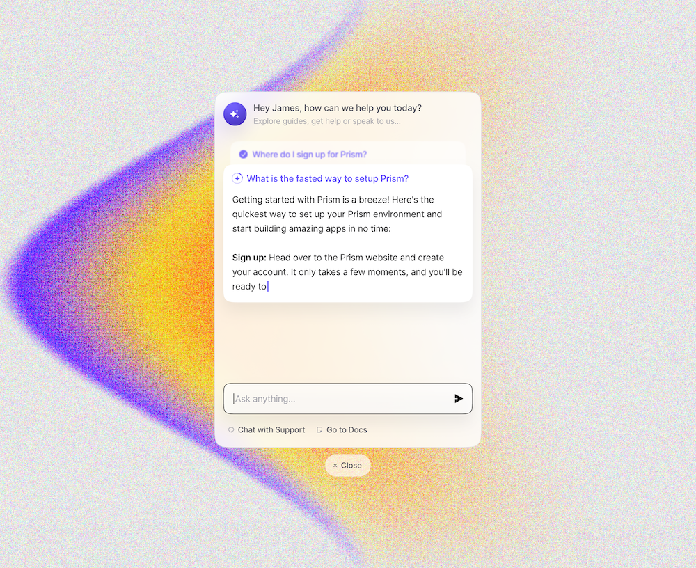 Standalone AI Chat ai chat customersupport