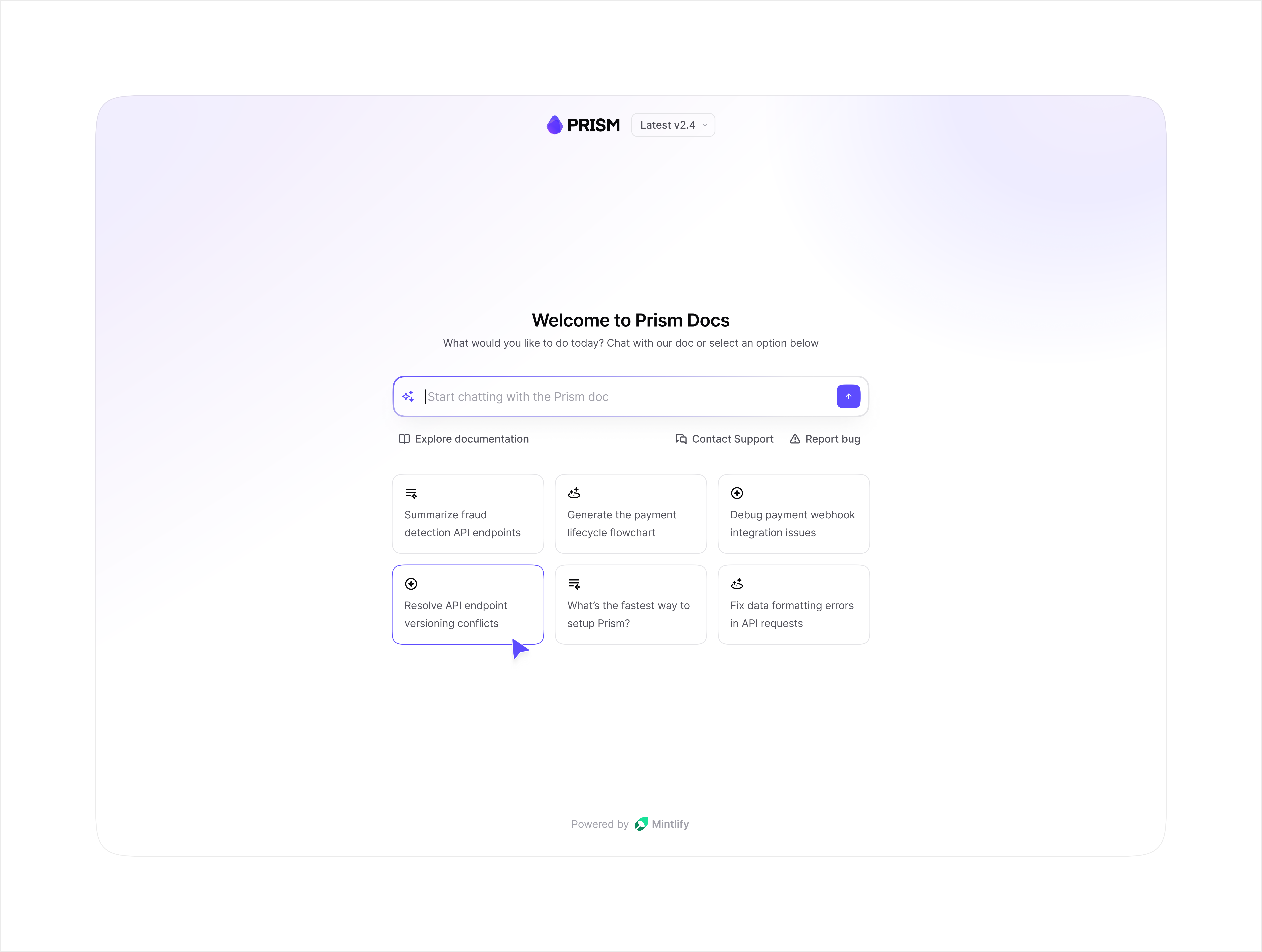 Example of Documentation Playground