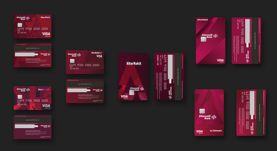 Creative Solutions for Bank branding card design graphic design poster poster design vector